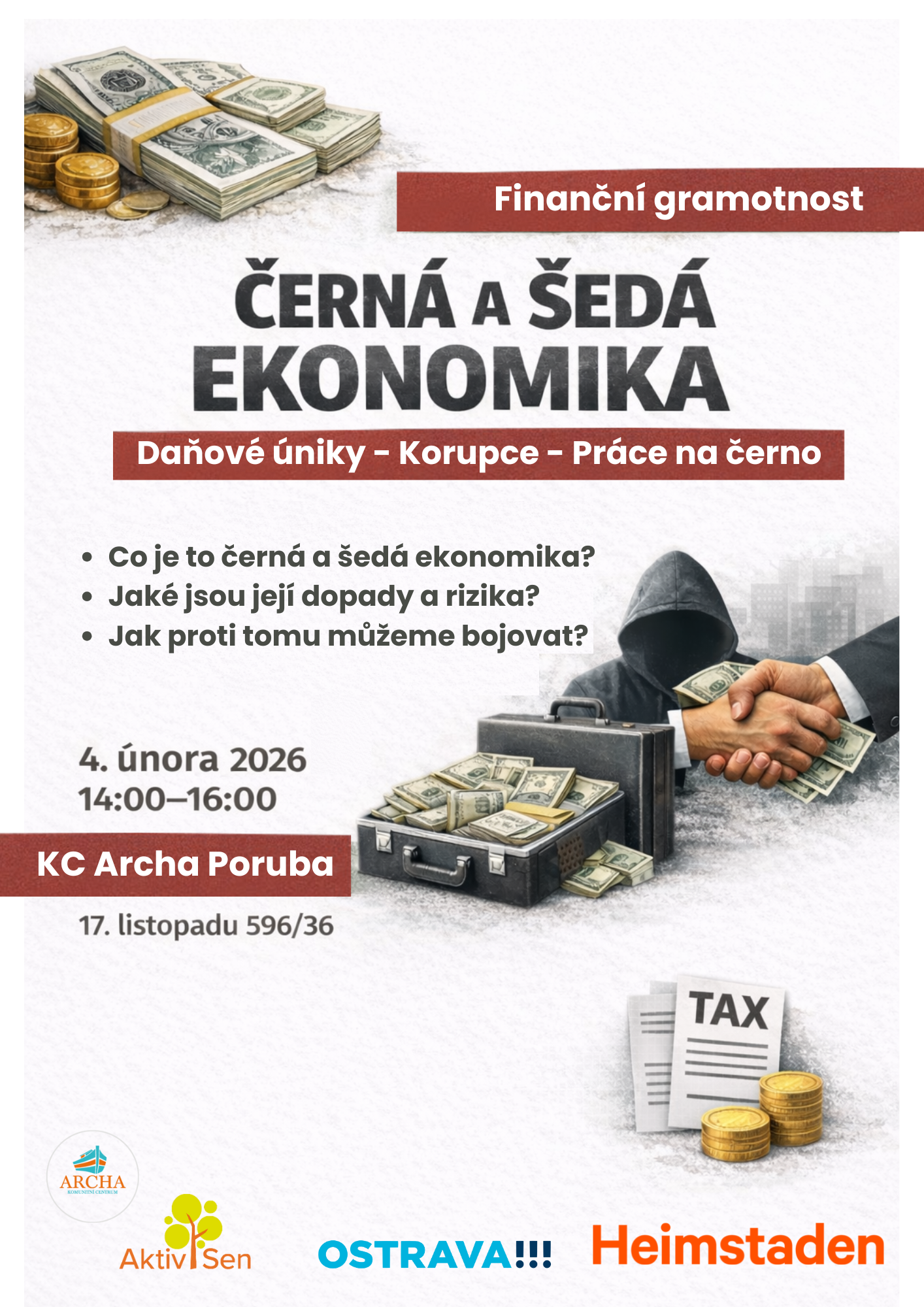 Nezapomeňte na naše přednášky a kurzy např. O astronomii Finanční gramotnost a zdravovědu