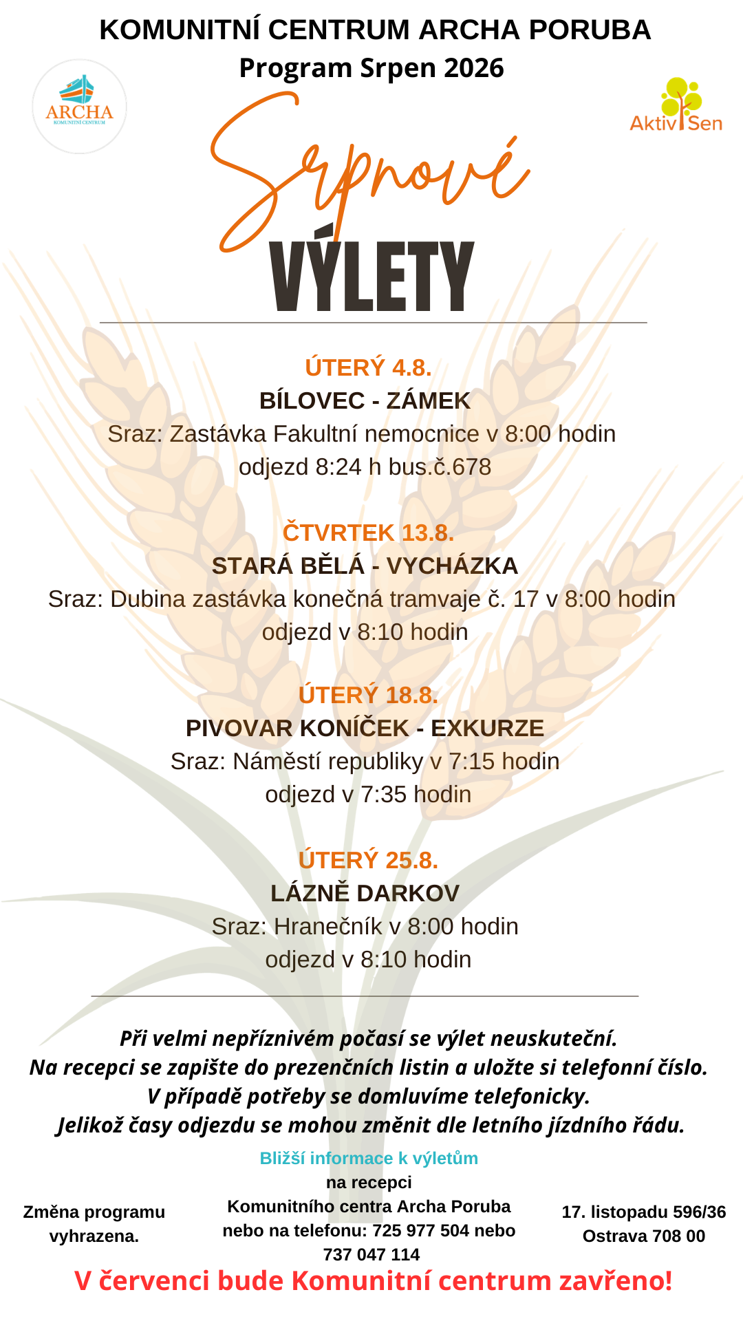 Srpnový program